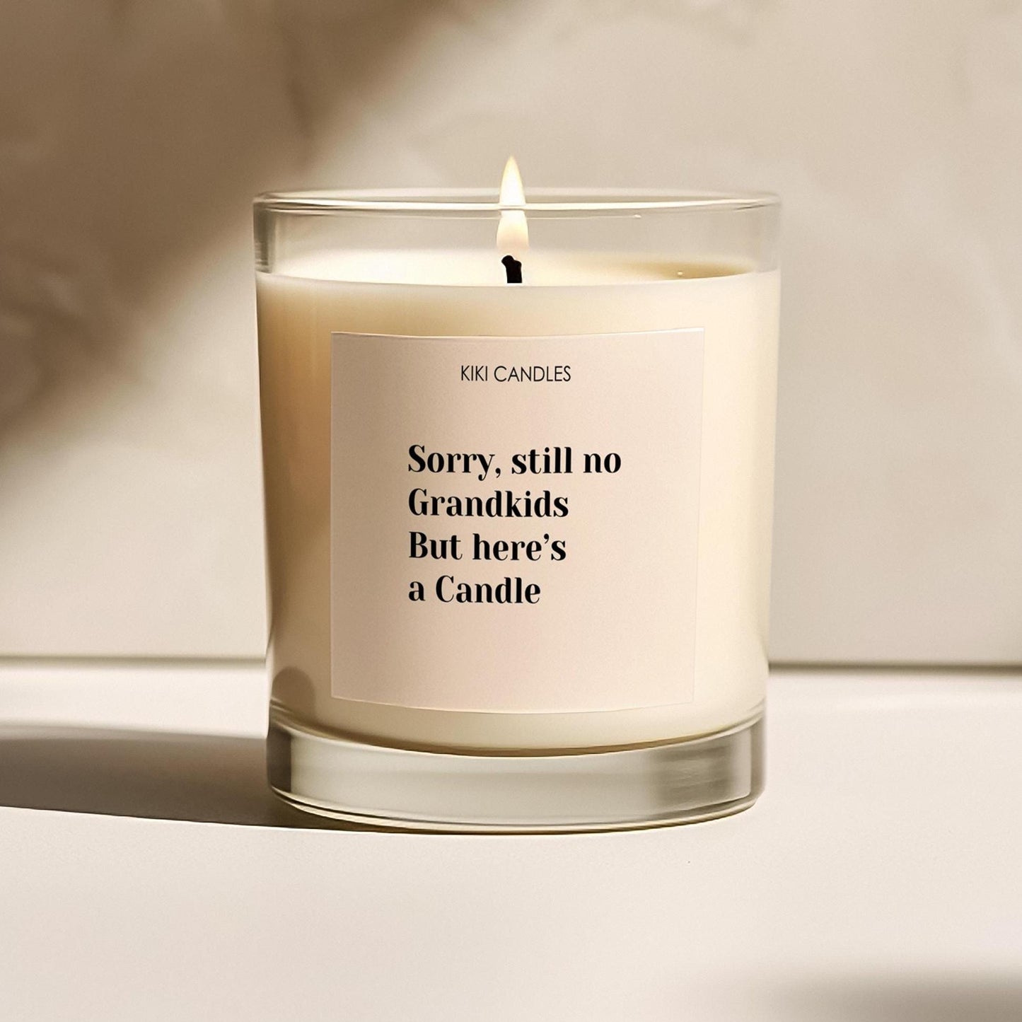 No Grandkids Candle, Sorry, Still no grandkids Candle, Soy Wax Candle, Mothers day gift, Funny Candle