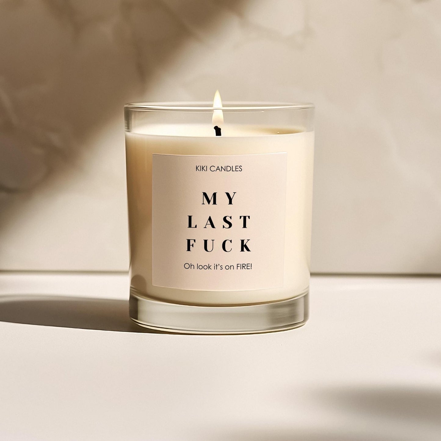 My Last Fuck Candle, Funny Candle, Funny rude joke gift, Funny gift for friends, Funny Gift For Her, Birthday, Christmas gift for colleague