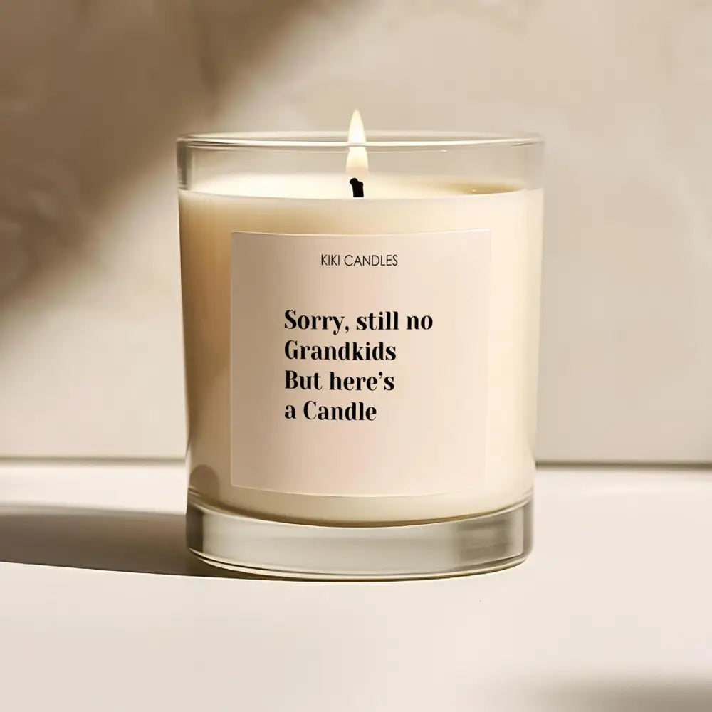 No Grandkids Candle