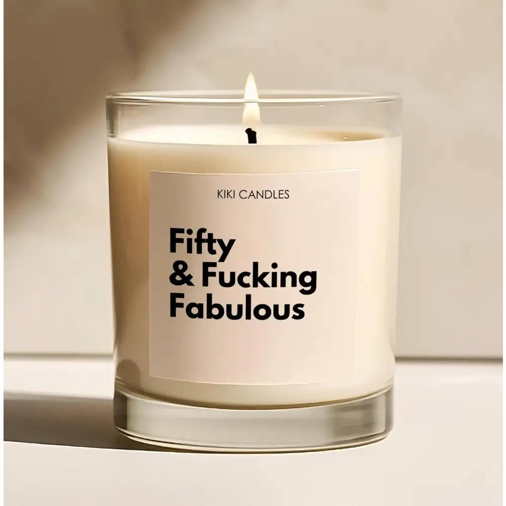 50th Birthday Gift Thirty & Fabulous Funny