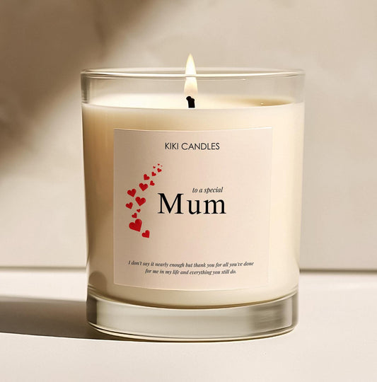 Special Mum Mothers Day Gift, Gift For Mum, Mothers Day Candle, Candle For Mum, Personalised candle, Candle For Her- Gift For Her