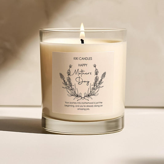 Personalised Mothers day candle, Happy Mothers Day, Soy Wax candle, choose a scent.