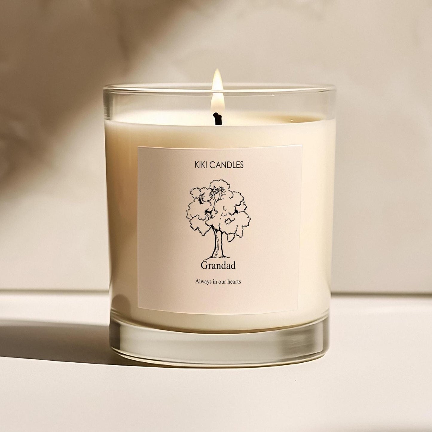 Personalised Thinking of You Candle for Loved Ones - Always in Our Hearts