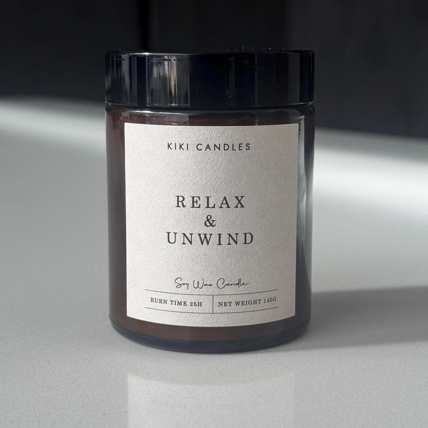 Relax & Unwind Aromatherapy Scented Soy Wax Candle