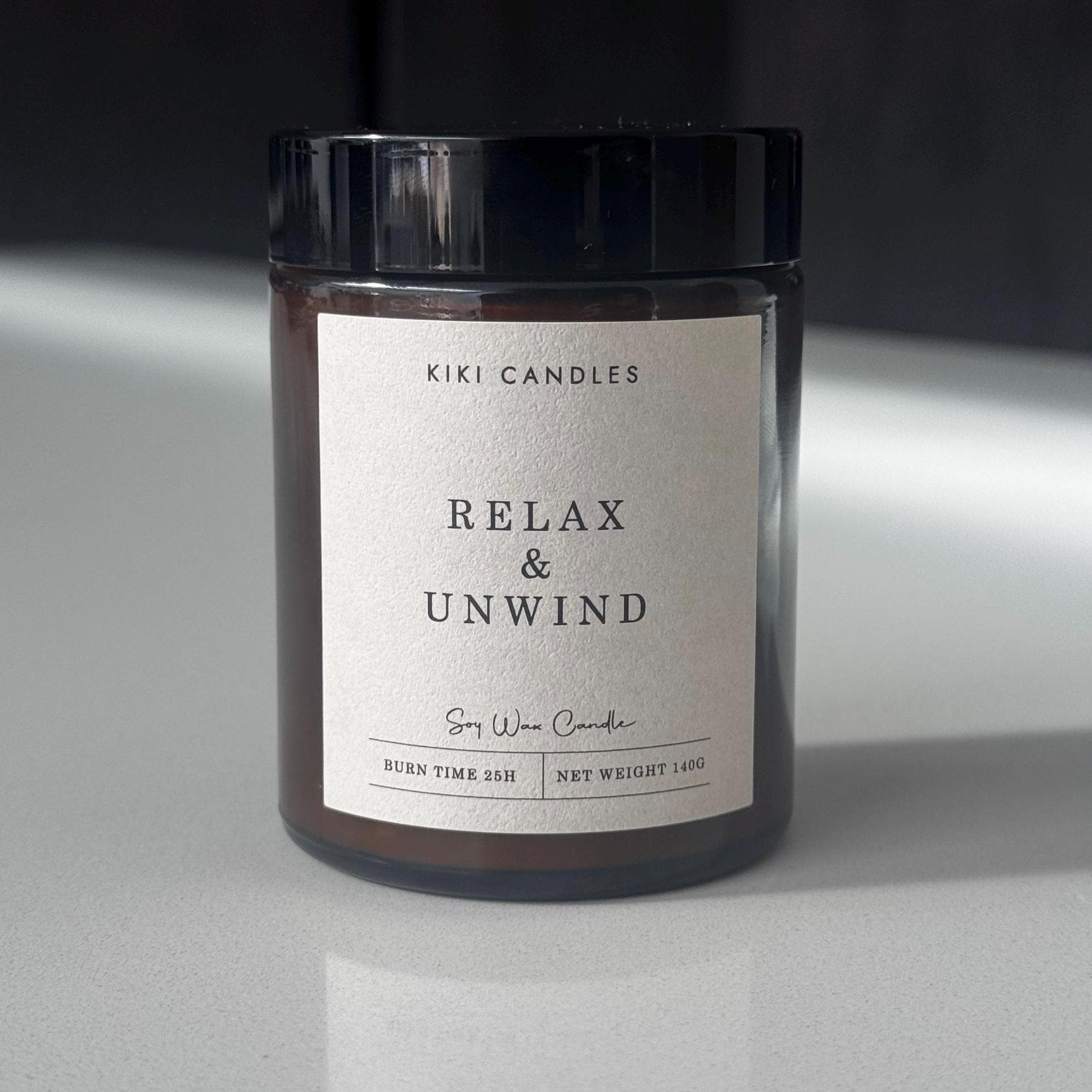Relax & Unwind Aromatherapy Scented Soy Wax Candle