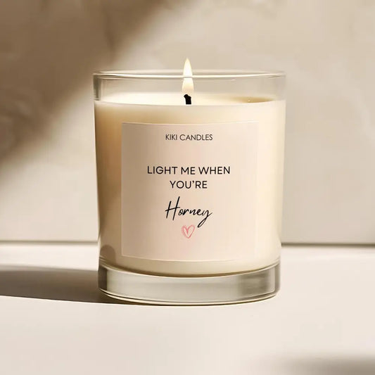 Light me when you’re Horney candle