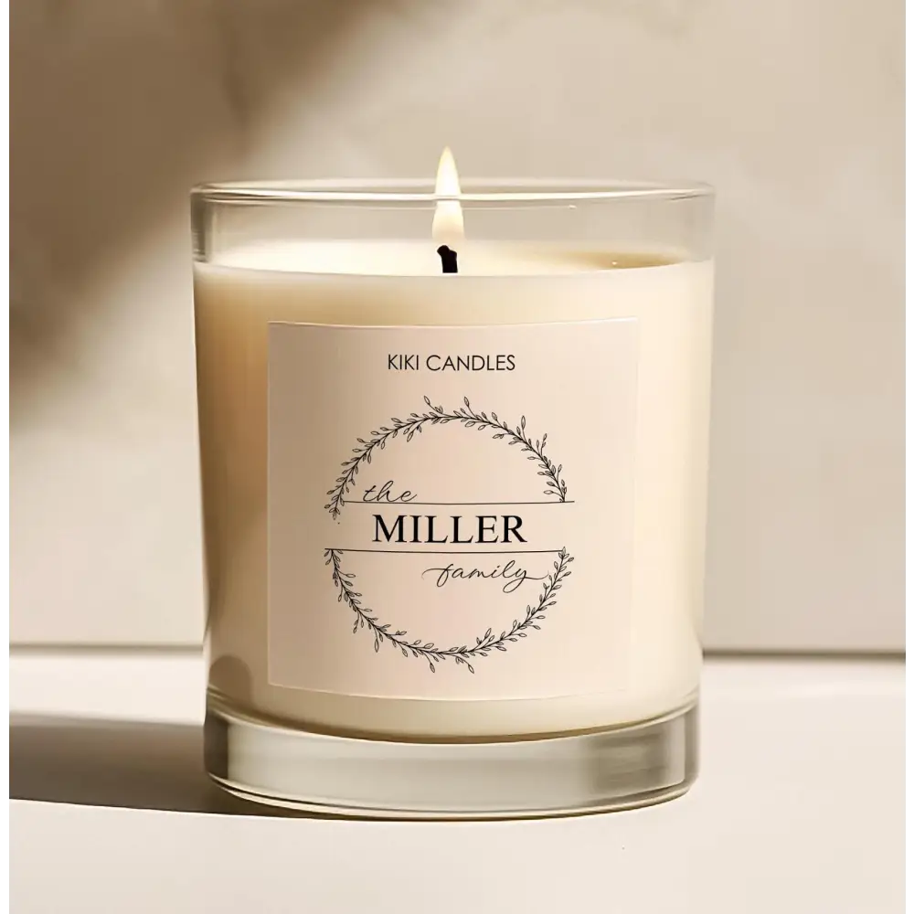 New Home Personalised Scented Candle