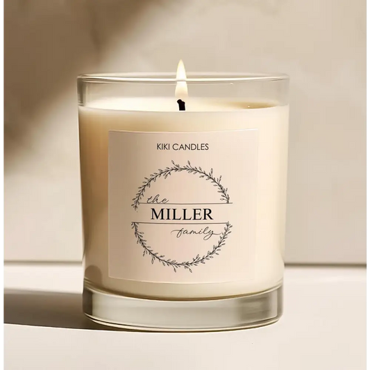 New Home Personalised Scented Candle