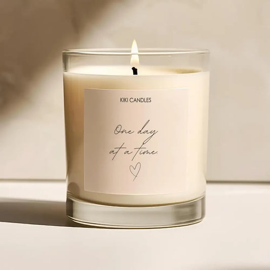 One day at a time candle,
